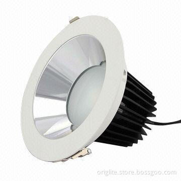 LED Downlight, 35W Tridonic Power, BridgeLux COB LED, 3-year Warranty, 82 CRI, Perfect Design
